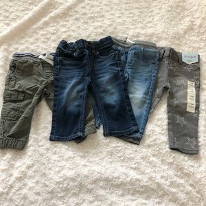 Lot of 4 12 month pants